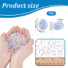 6/0 Opaque Baking Paint Glass Seed Beads SEED-PH0002-26-2