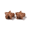 Spray Painted Alloy Beads PALLOY-K001-02C-3