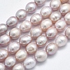 Natural Cultured Freshwater Pearl Beads Strands PEAR-K003-26A-01-1