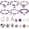 DIY Independence Day Bracelet Making Kit DIY-SC0021-69-1