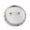 Independence Day Flat Round Tinplate Badge Pins JEWB-G021-01F-2