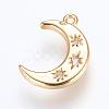 Brass Charms ZIRC-G116-06-2