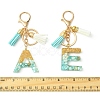 Transparent Epoxy Resin Pendant Keychains KEYC-FS00022-20-3