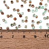 Opaque Picasso Cylinder Glass Beads SEED-Q039-06A-13-4