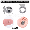 304 Stainless Steel Spacer Beads STAS-SC0006-87A-2