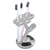 Flower Porcelain Toothbrush Holder AJEW-WH0077-243B-1