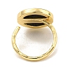 Brass Open Cuff Rings RJEW-K265-05G-4