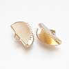 Iron Ribbon Crimp Ends IFIN-I026-02LG-B-2