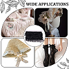 10M Double Layer Polyester Flower Lace Trim Ribbon OCOR-GF0004-58B-4