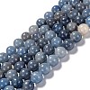 Dyed & Heated Natural Blue Aventurine Beads X1-G-F380-6mm-1