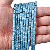 Dyed Synthetic Imperial Jasper Beads Strands G-Z089-A03-F-2