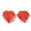 Autumn Theme Transparent Frosted Acrylic Pendants X-PAF002Y-12-2