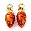 Alloy Enamel Pendants PALLOY-S032-01A-07-1