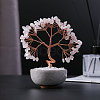 Natural Rose Quartz Sculpture Display Decorations PW-WGC5352-06-1