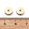 Brass Micro Pave Cubic Zirconia Beads KK-R216-15KCG-01-3
