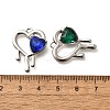 304 Stainless Steel Pendants STAS-Q346-10P-3