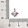 Brass Micro Pave Cubic Zirconia Pendants KK-D356-07E-P-3