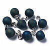 Natural Agate Charms G-Q998-036A-2