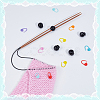 30Pcs Eco-Friendly ABS Plastic Knitting Crochet Locking Stitch Markers Holder IFIN-SC0001-96C-5