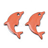 201 Stainless Steel Enamel Pendants LS-STAS-N088-16K-1