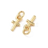 Easter Brass Charms KK-D289-51G-2