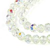 Transparent Glass Beads Strands LS-EGLA-N016-3mm-06-3