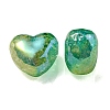 Transparent Crackle Acrylic Beads OACR-P010-14E-2