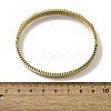 304 Stainless Steel Hinged Bangles for Women BJEW-A028-01G-6