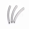 Tarnish Resistant 304 Stainless Steel Tube Beads STAS-F174-17P-C-1