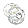 Transparent Acrylic Ring Display Boxes with Magnetic Lid CON-WH0095-116C-1