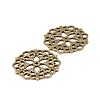 Tibetan Style Filigree Joiners Links LS-TIBE-A11623-AB-FF-1
