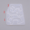 Animal Keychain Silicone Molds DIY-WH0181-58-1