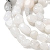 Natural Rainbow Moonstone Beads Strands GG-CBAAEDE-B05-3