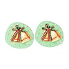 Christmas Theme 3D Printed Resin Pendants RESI-I036-03A-1