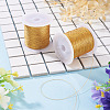 2 Rolls Round PET Metallic Thread MCOR-TADJ0001-01A-01-4