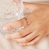 Number Pendant Necklace & Open Cuff Ring JX198A-6