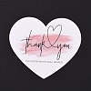 Coated Paper Thank You Greeting Card X1-DIY-F120-03B-1
