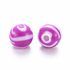 Opaque Striped Acrylic Beads MACR-S373-27A-2