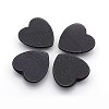 Synthetic Blue Goldstone Cabochons G-P021-06-2