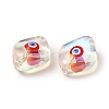 Transparent Glass Beads GLAA-F121-01-4