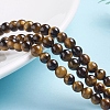Natural Tiger Eye Beads Strands Z0RQX011-4