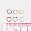 1 Box 6 Color Iron Open Jump Rings IFIN-X0025-7mm-NF-B-3