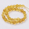 Natural Quartz Crystal Beads Strands G-G099-F6mm-19-2