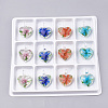 Luminous Handmade Lampwork Pendants LAMP-S189-02-B-1