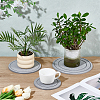 3Pcs 3 Styles Diatomaceous Earth Flower Pot  Pads DIY-OC0014-84A-4