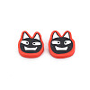 Halloween Handmade Polymer Clay Cabochons X-CLAY-N006-106-2