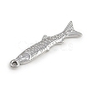 304 Stainless Steel Pendants STAS-K287-08A-P-2