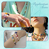 3 Strands Flat Round Handmade Millefiori Glass Beads Strands LAMP-LT0001-15C-4