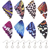 DIY Butterfly Wing Earring Making Kit DIY-TA0006-45-3