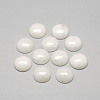 Natural White Jade Cabochons X-G-R416-10mm-11-1